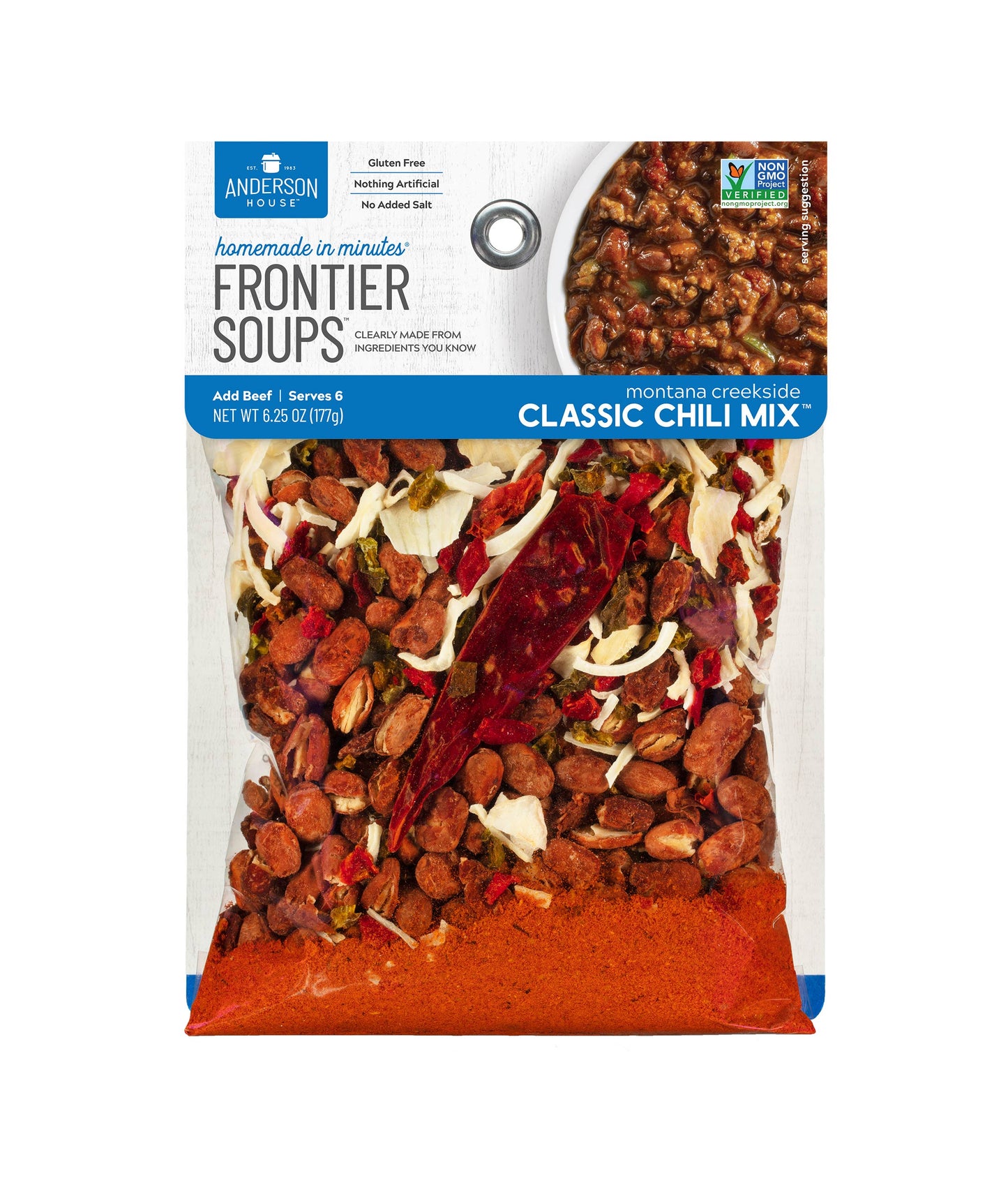 Frontier Soups | Anderson House - Montana Creekside Classic Chili Mix